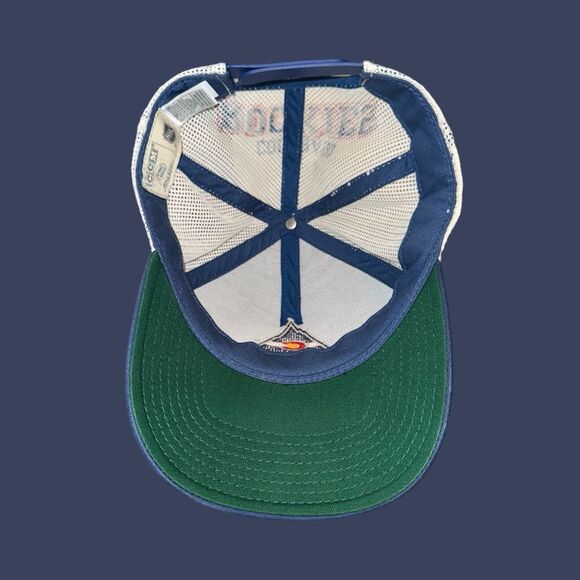 2015 CCM Reebok Center Ice Colorado Rockies Classic SnapBack Navy Trucker Hat - Picture 7 of 8